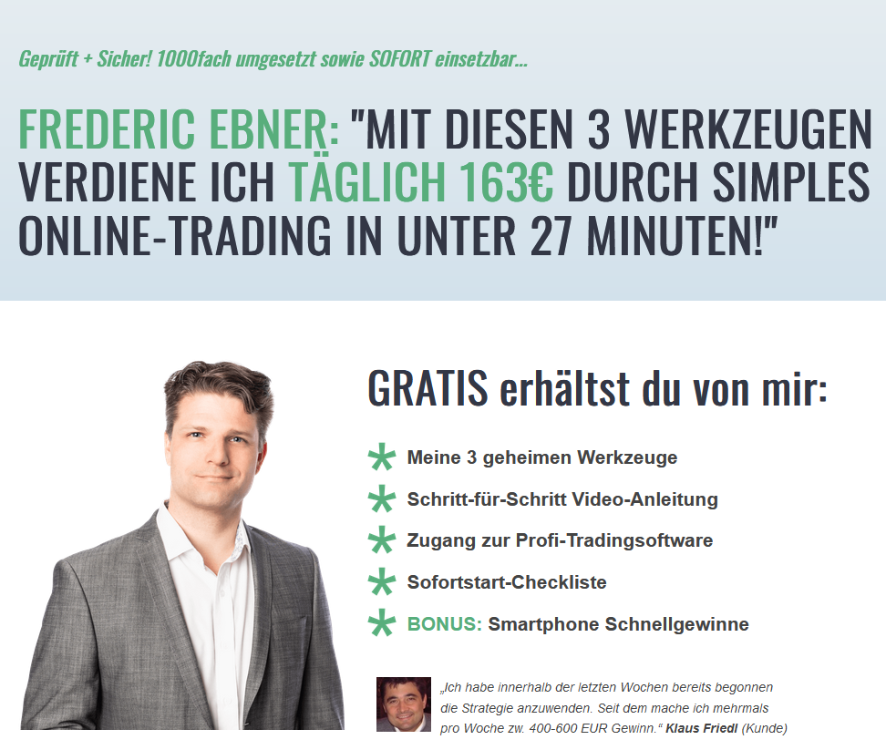 kostenlose Traderwerkzeuge